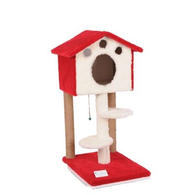 Standart Yuvalı Kedi Tırmalama Evi Rengi